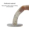 4 Pcs Golf Practice Tees Indoor and Outdoor Golf Soft Rubber Tees Holder for Golf Hitting Mats and Outdoor Training