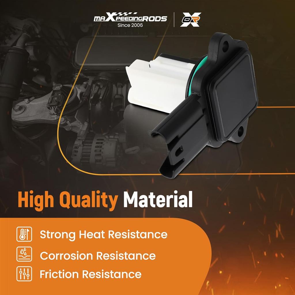 maXpeedingrods Mass Air Flow Sensor Meter for BMW 128i 2008-2013 328i 2007-2013 528i 2008-2010 X3 2007-2010 X5 2007-2008, 5WK97508 13627551638
