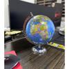 Educational Globe - 13 Inch Height Metal Base With India Political Map (70 x 100 cm) - World Globe for Home and Office Decor, Gift Item, Show Piece