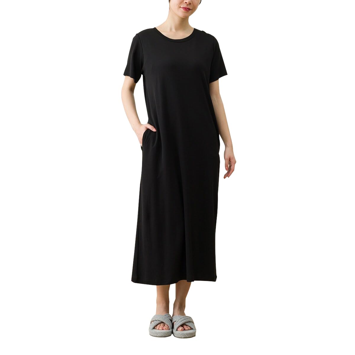 

Nitori Cup Cool Sizes 2115100010557 Women s Dress, WSP, Black, M-L, чёрный