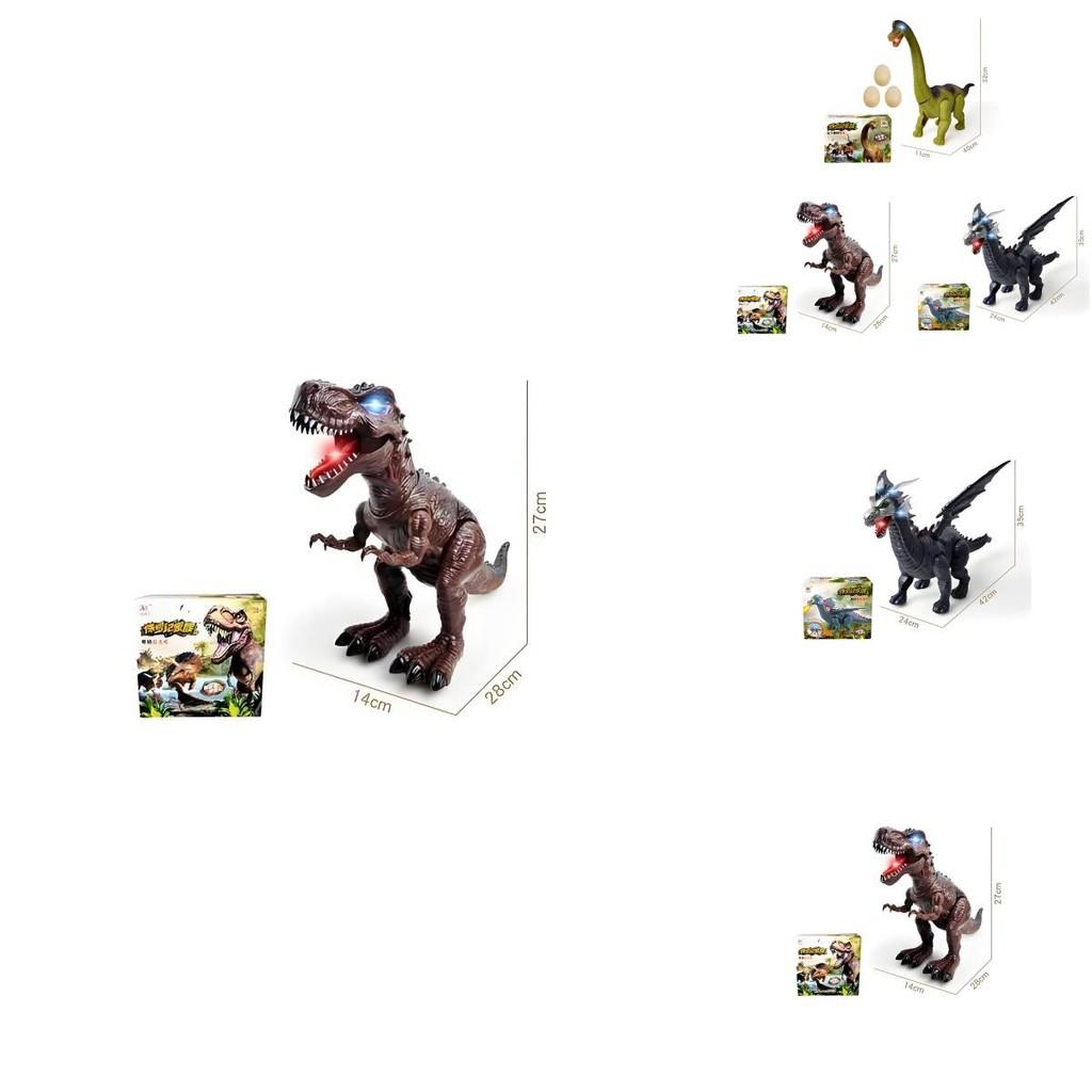 Dinosaur Simulation Toy With Lighted Features And Sensory Development For Children
