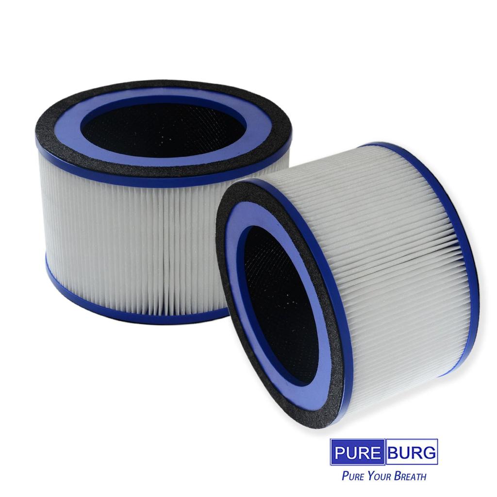 PUREBURG Replacement Compatible with cado Air Dust Collection Deodorizing Integrated H13 HEPA Filter FL-C100 Filter, AP-C100, FL-C120, AP-C110,