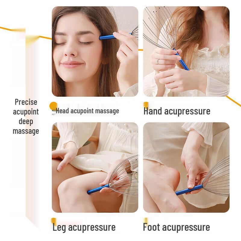 20-Claw Octopus Head Massager