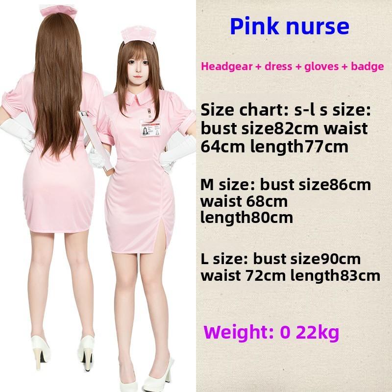 Nurse Halloween Female Costume Sexy Uniform For Stage And Entertainment Party