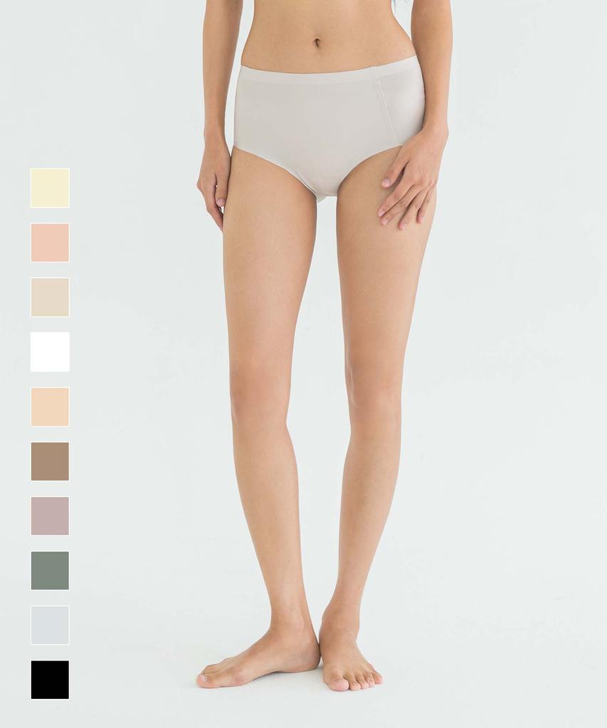 Dolosiwa Full Shot Seamless High-Waisted Panties_9 Colors