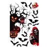 Halloween Decorations Horror Static Stickers Creative Death Glass Stickers