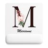 Tapis de souris - PLANETEE - Marianne Lettre Fleur - 22x18 cm - Polyester/Caoutchouc - 3 mm anti‑dérapant