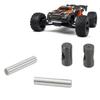 Front and Rear Driveshaft Pin Steel Drive Shaft RC Accessory Set Kit for ARRMA 1/5