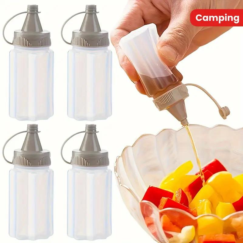 

1PCS Mini Squeeze Bottles Ketchup Condiment Sauce Bottle Honey Mustard Salad Dressing Sauce Bento Container Kitchen Tool 1PCS жовтий