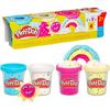 Confettis Amusants - PLAY-DOH - Pack de 4 - Multicolore - 85g par boîte - Pour enfants