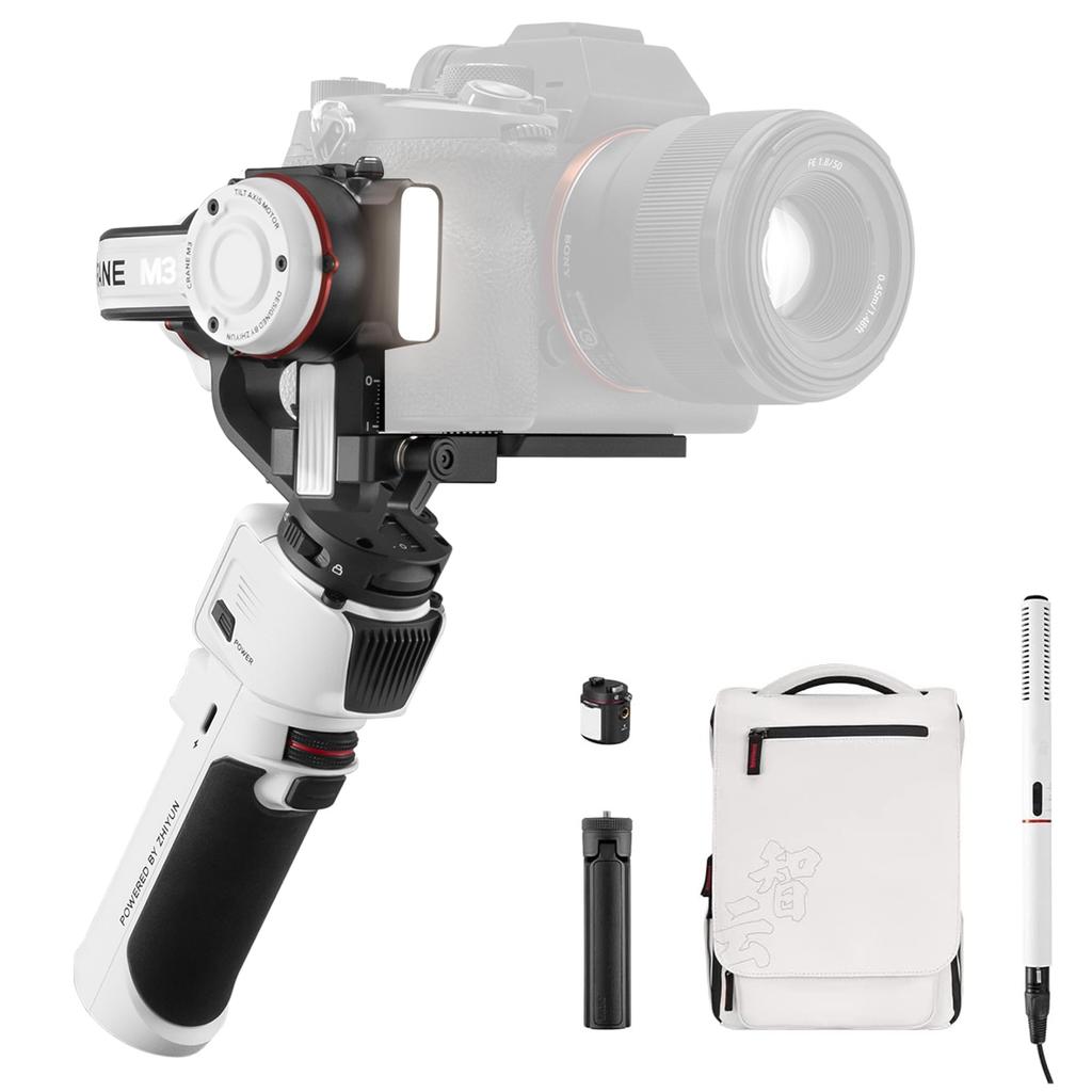 Zhi Yun ZHIYUN M3 PRO Handheld 3-Axis Gimbal Stabilizer with LED Fill Light Touchscreen Quick Release PD Fast Charging Type-C Camera Smartphone