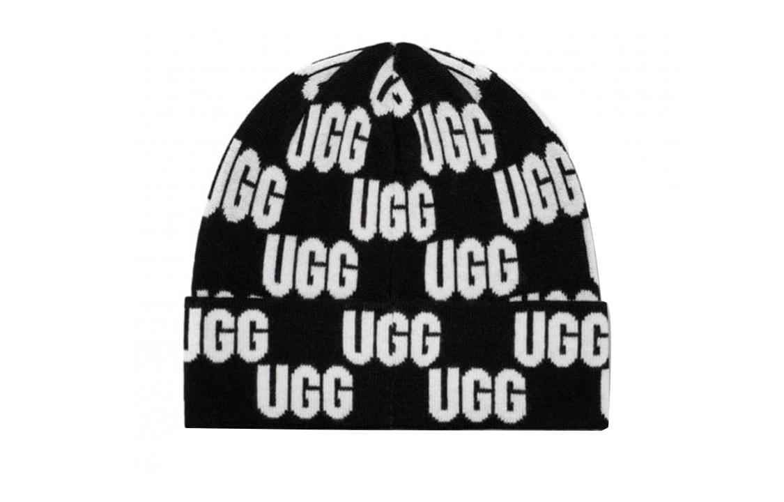 UGG Acrylic, Wool, Nylon Beanies Unisex Black 22663-blkm OS