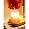 Lukasa Christmas Gifts, Christmas Candle Warmer Lamp, with Timer and Dimmer, Adjustable Height Candle Lamp, Wax Melt Warmer for Scented Jar Candles,