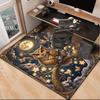 Moonlit Owl Fantasy Office Rug Chair Mat, Entryway Carpet, Suitable for Front Door, Bedroom, Living Room, Desk, Holiday Gift