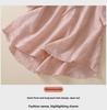 2024 Women's Chinese-Style Jacquard Embroidered Cotton-Linen Hooded Cardigan Shirt - Casual and Trendy Summer Wear