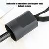 Vinyl Clear Umbrella UV Protection Sunumbrella Folding Thick Pole Sunscreen Black Rubber Umbrella Solid Color Fully Automatic