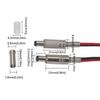 1Pcs 20cm Female Panel Mount Connector Power Plug Connector Adapter  Equipment Charging Replacement