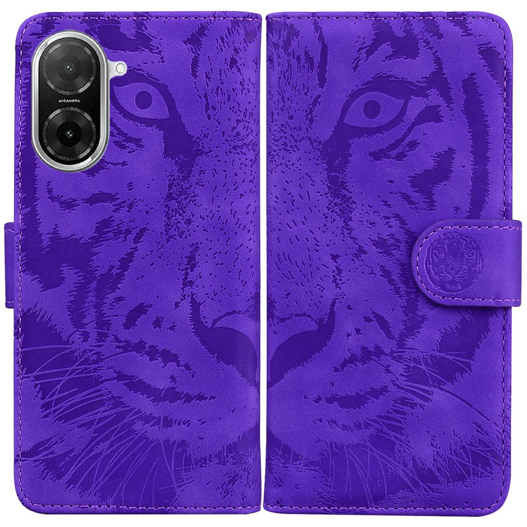 For Xiaomi Redmi A5 NFC (173.45mm) Case Tiger Imprint Leather Wallet Phone Cover