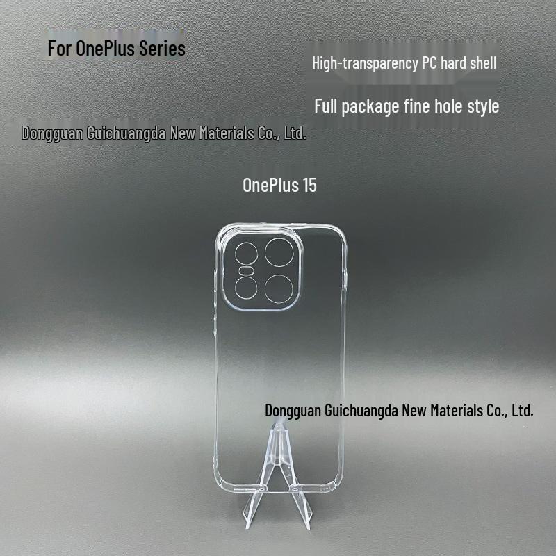 

OnePlus 15 Transparent Full Coverage Hard Phone Case for New Series OnePlus 13T
