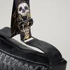 [BLACK JACKALL CROWN] Embossed Skull Decoration Mini Shoulder Bag (Unisex) TH0192
