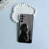 M- famous actress-Margot -Robbie Soft Silicone Case for Samsung S25, S24, S21, S22, S23, S30, Ultra, S20, Plus, FE, Lite-Black
