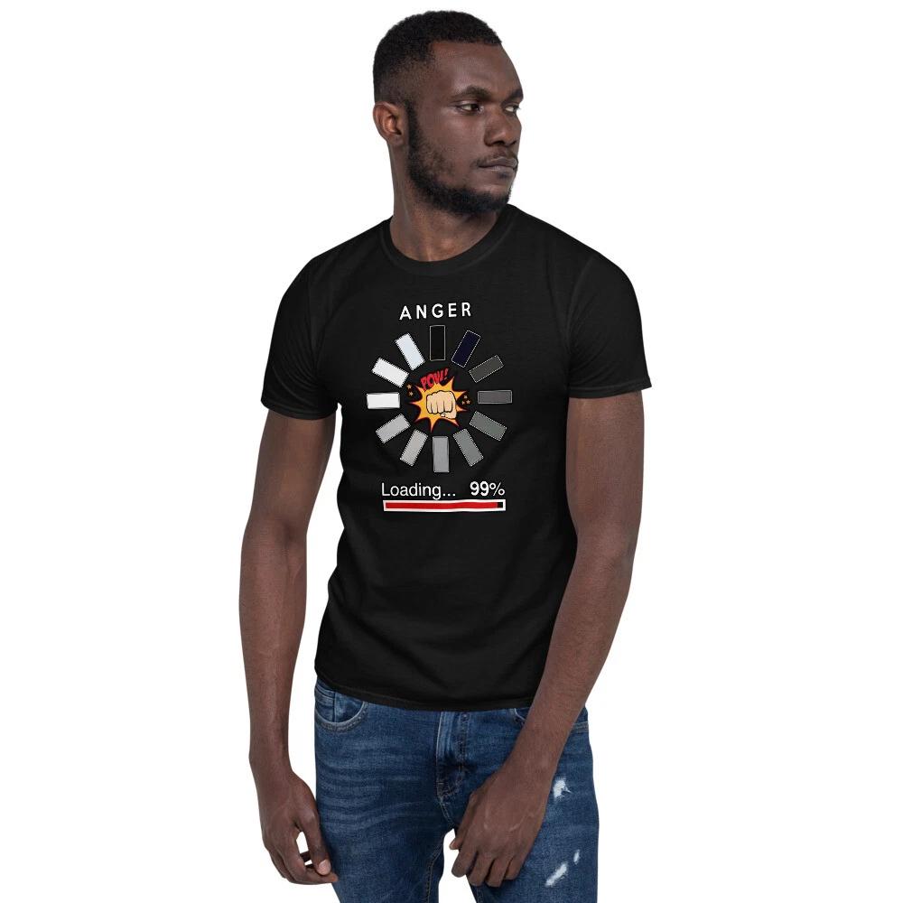 LOADING FUNNY GRAPHIC Short-Sleeve Unisex T-Shirt 3XL