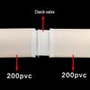 200 PVC Pipe Anti-Backflow Check Valve for Range Hood & Chimney