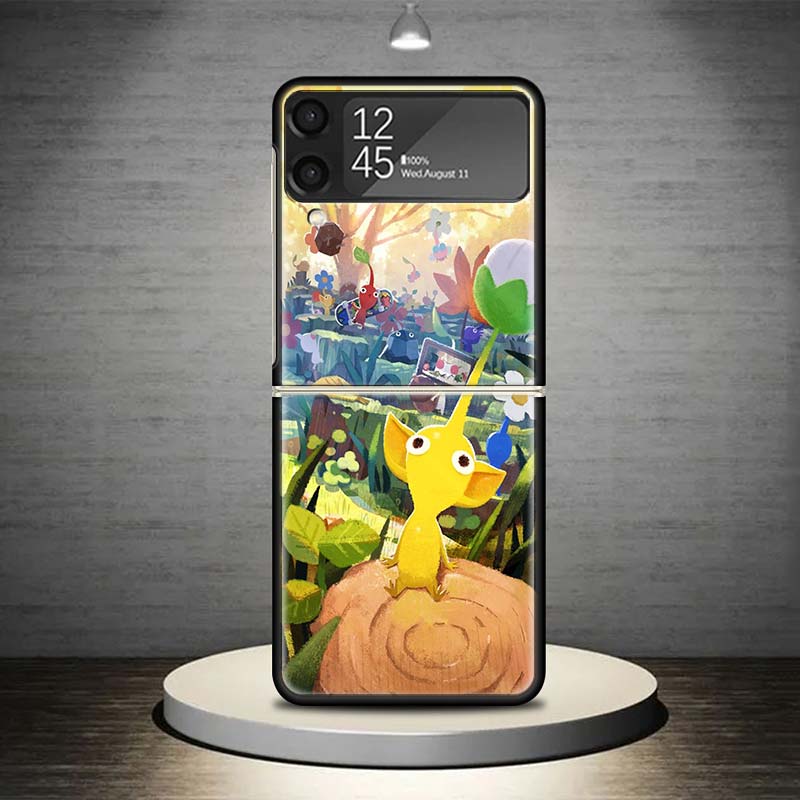 

Игровой чехол P-PikminS 4 для Samsung Galaxy Z Flip 7 6 5 4 3 5G Ударопрочный чехол Z Flip7 Flip6 ZFlip5 Flip3 Flip4 Роскошный чехол Samsung Z Flip