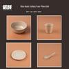 ZISIZ Disposable Rice Husk Tableware Set