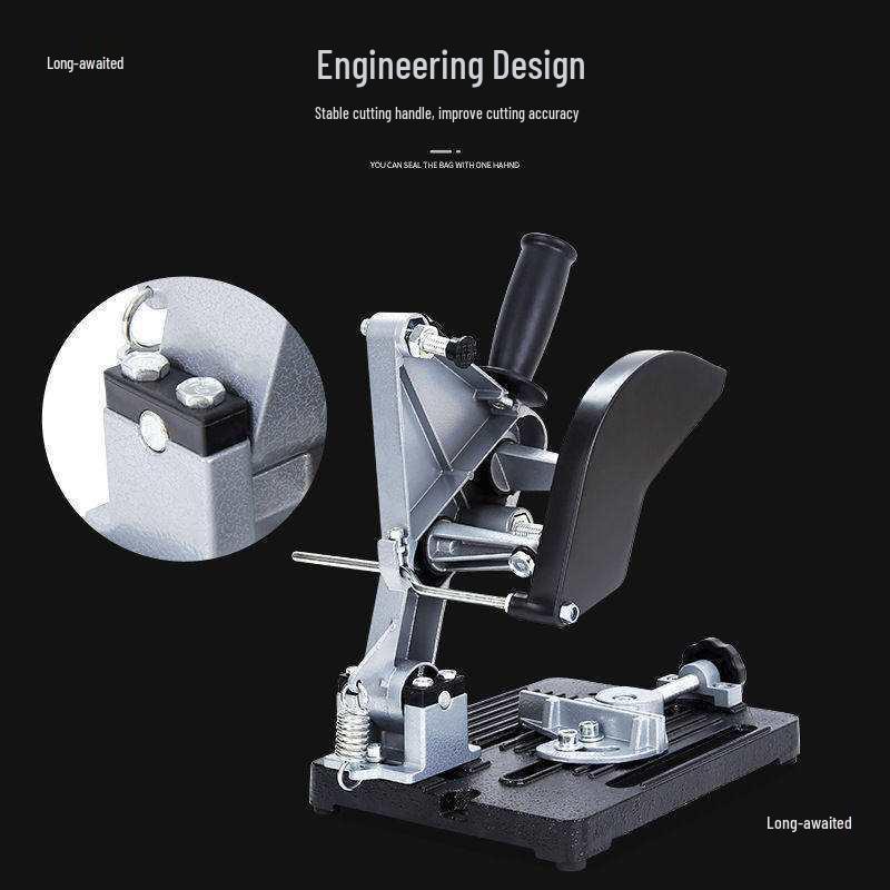 Universal Multifunctional Angle Grinder Stand: Sturdy Cutting Machine Mount
