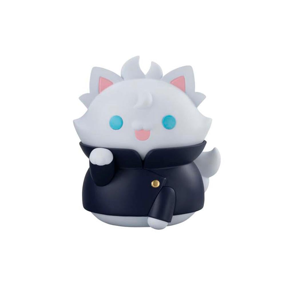 MEGA CAT PROJECT Jujutsu Kaisen Kaijutsu Ball and Ball Folding Nyantomo Big Jujutsu Nyanko Gojo Satoru Soft Vinyl Figure