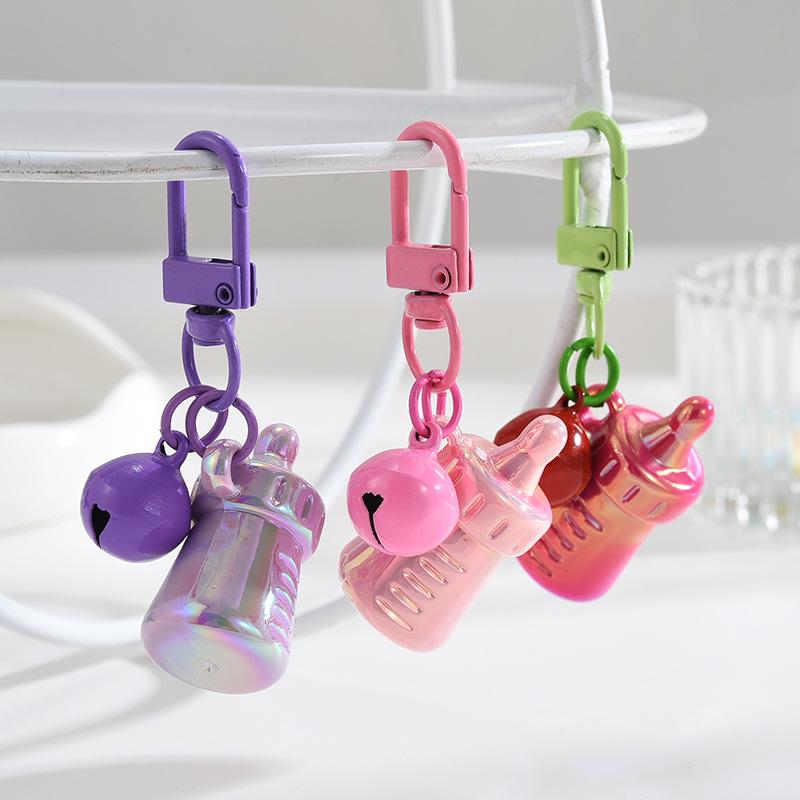 10 Stück 20,8 x 33,7 mm, handgefertigtes Material für handgefertigte Babyflaschen, lose Perlen, Modeschmuck, Zubehör