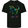 Men's T-Rex Colorful Dinosaur Cotton T-Shirt-