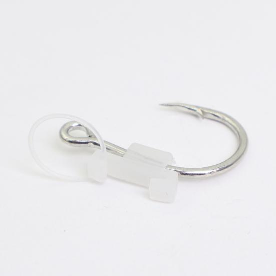 3/5/10/20Pcs Luminous Live Shrimp Fixing Hook Glow-in-the-dark Fishhook with Barbed Offset Saltwater Bass Fishing Hook Fishing Accessories