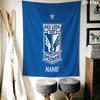 Custom KKS Lech Poznań Wall Hanging Printed Fabric Blanket Decorative Tapestries for Bedroom Living Room Home Decor