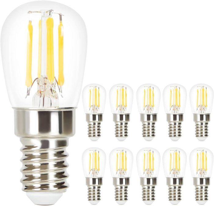Ampoule E14 - NETTLIFE - ST25 - 2700K Blanc chaud - 4W (équiv. 40W) - Lot de 10