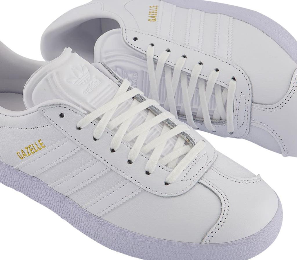 GAZELLE BB5498 Met cm [Adidas Originals] Męskie Off-White/Off-White/Gold 26.5