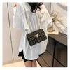 Mini Shoulder Bag Tweed Gold Chain Crossbody Casual Adult Compact Stylish Bag Party 4 Colors Bag Bag Sub Bag Look Small Small Travel White Black Color