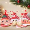 16 Pcs Christmas Treat Boxes Portable Candy Goody Container for Snacks Biscuits Cupcakes Chocolates Lollipops Party Favors
