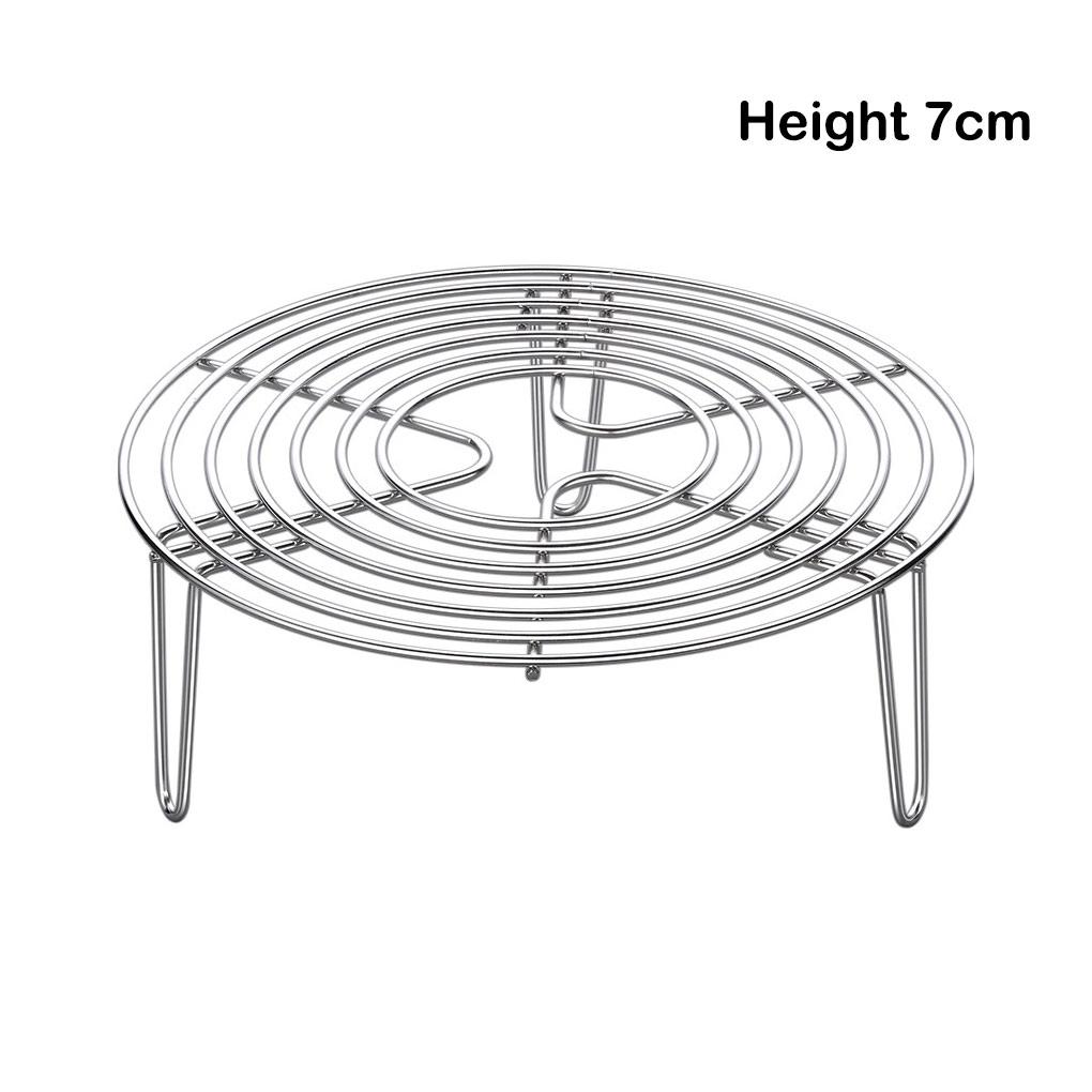 Steam Rack Stainless Steel Rustproof Egg Steamer Racks Cookware Accessories Kitchen Utensils Air Fryer Holder for Roasting