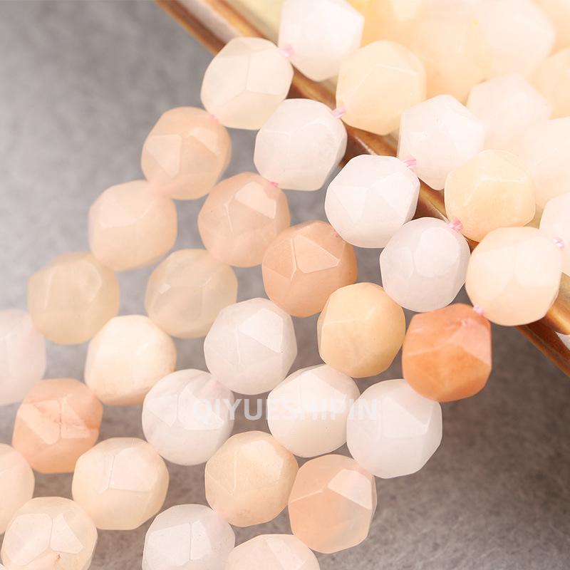 

Бусины из натурального камня оливы и агата с алмазной огранкой для изготовления ювелирных изделий 6mm≈55 beads