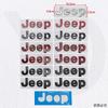 New16.5cm Car Side Body Trunk Sticker Badge for JEEP Logo Wrangler Grand Cherokee Compass Renegade Patriot Rubicon Liberty JK XJ