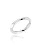 Lloyd Slim Wave 925 Silver Couple Ring/Friendship Ring Lrs26001S