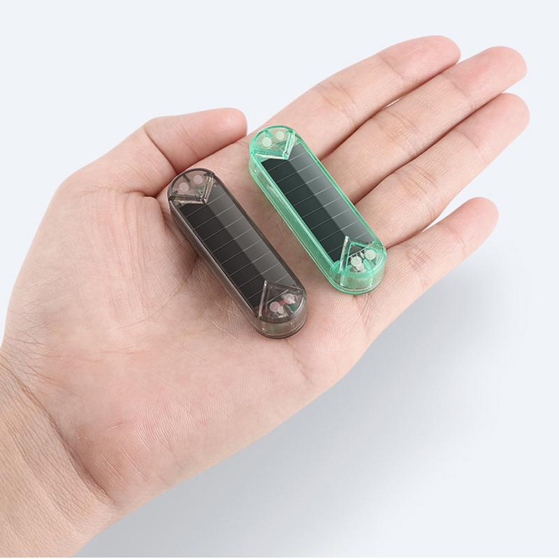 Solar Warning Light Car Rear Collision Prevention Free Breathing Light Motorcycl Electric Vehicle Bicycle Led Tail Flashing Ligh