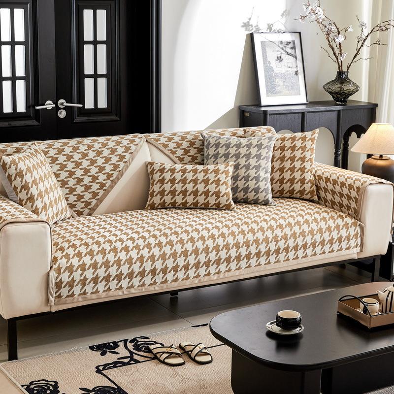 Qiandongge Chenier Sofa Cushion Is Universal In All Seasons  New High-End Seat Cushion Non-Slip Sofa Cover Cover Cloth