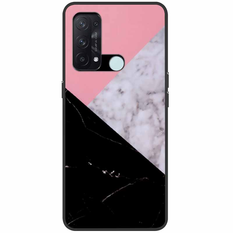 Case for Oppo Reno 5A Cover 3A A54 5G Marble Soft TPU Silicone Phone Covers for Oppo Reno5 A Case Reno3 A Reno5A Bumper Cool
