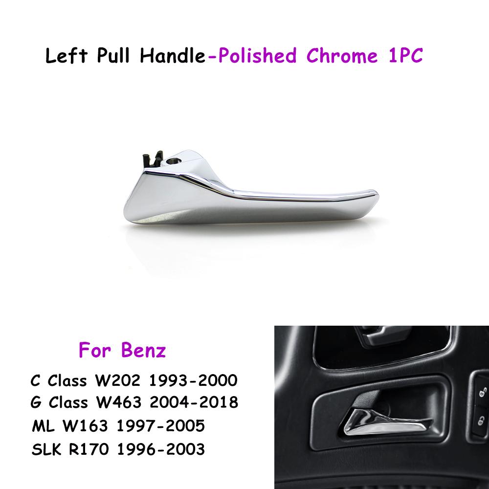 

W463 W163 W202 R170 Car Front Rear Left Right Chrome Door Pull Handle And Assembly Replacement For Mercedes Benz G Class Left Handle 1PC