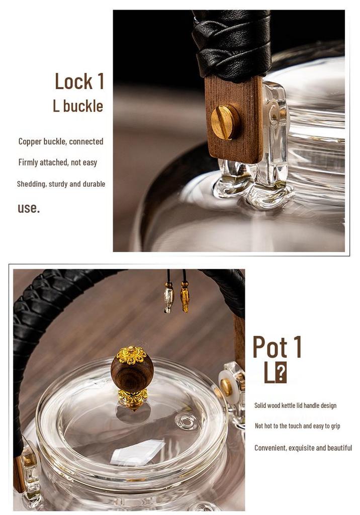 Portable Electric Ceramic Tea Stove: Mini Water Boiler & Warmer for Health-Preserving Tea Brewing