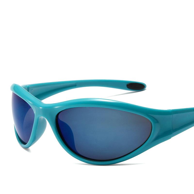 Fashion New Style Y2K Sports Sunglasses Retro Ladies Outdoor Cycling Hip-Hop Uv Protection Sun Glasses