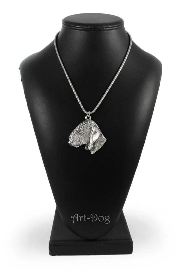 Bedlington Terrier, Rothbury Terrier, Rodbery Terrier – Dog necklace, unique jewellery for the dog fan | Art-Dog